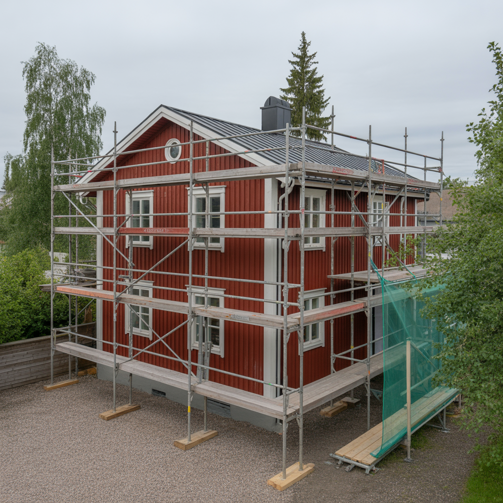 kostnad att hyra byggstallning prisexempel och sakerhetskrav