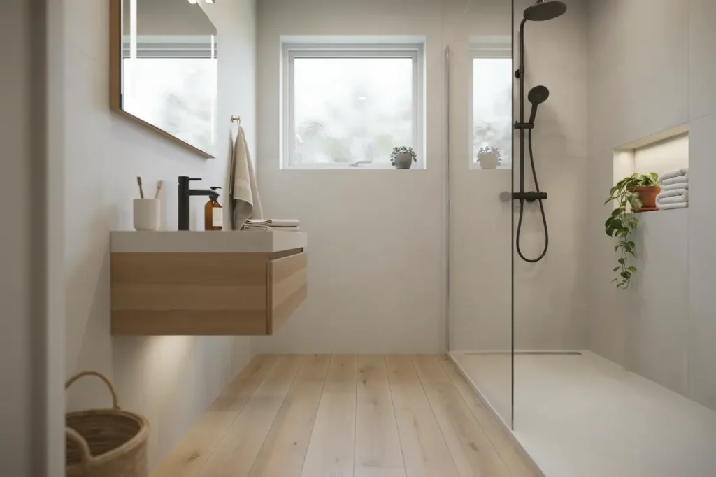 stambyte och badrumsrenovering i flerbostadshus i hornstull