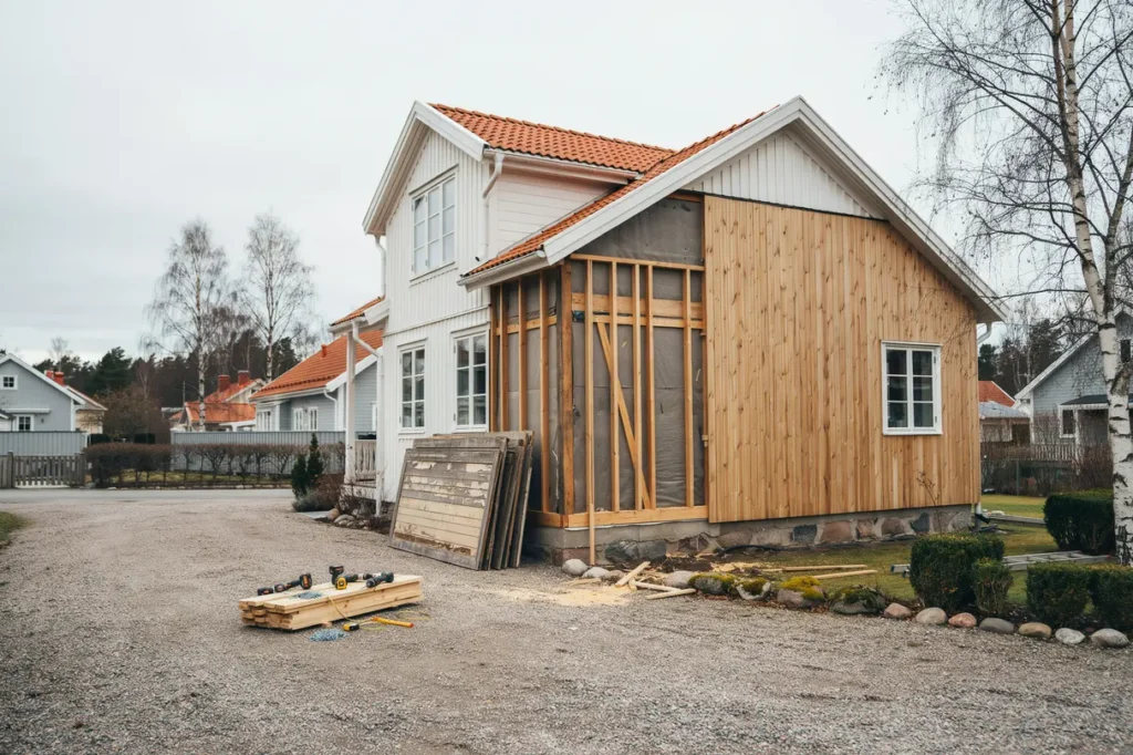 byta fasadpanel p villa tecken p r tskador r tt tr slag och smart montering f r l ng h llbarhet